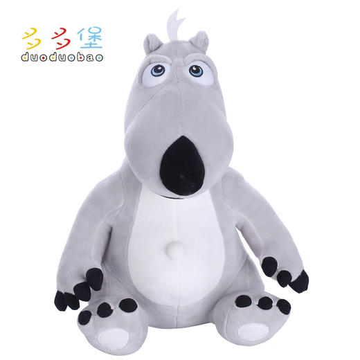 正版贝肯熊 倒霉熊娃娃 毛绒玩具 坐姿 商品图0