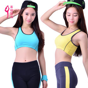 xiyueyoga-依琦莲旗下品牌 春夏新款时尚性感健身背心女运动健身跑步背心瑜伽服抹胸X06001