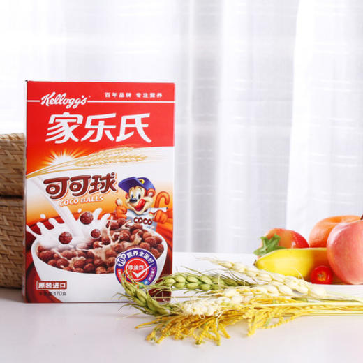 泰国家乐氏可可球(进口食品盒装170g) 商品图0
