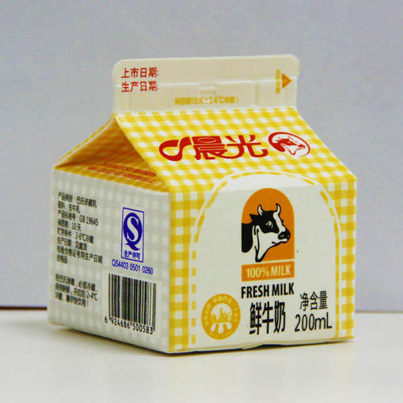 晨光200ML盒装鲜牛奶 30盒 每日配送