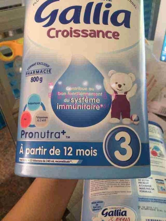 法国GALLIA佳丽雅奶粉 3段 标准型 1岁以上宝宝
