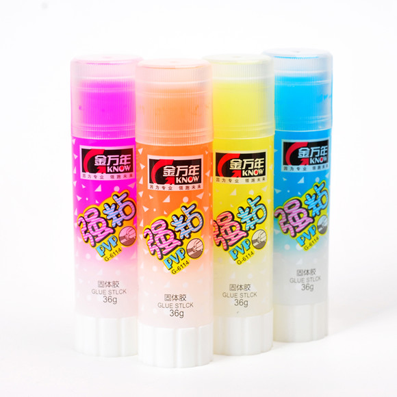 金万年G-6114固体胶36g果冻色*7.30