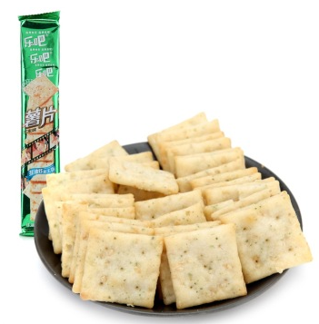 【乐吧】薯片(芥末味)50g*3包