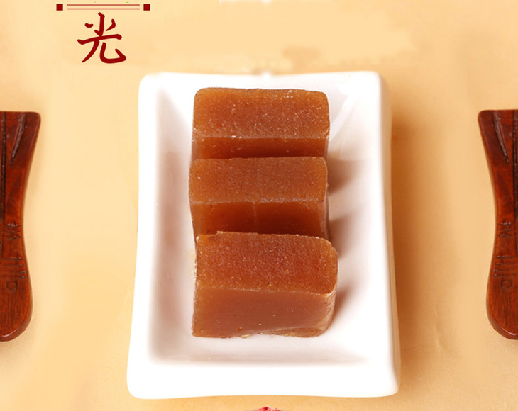 御食园羊羹糕500g 栗子羹素点心 北京特色小吃甜点美味零食