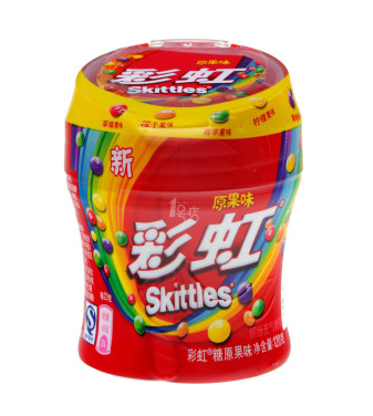 彩虹糖 原果味 120g/瓶