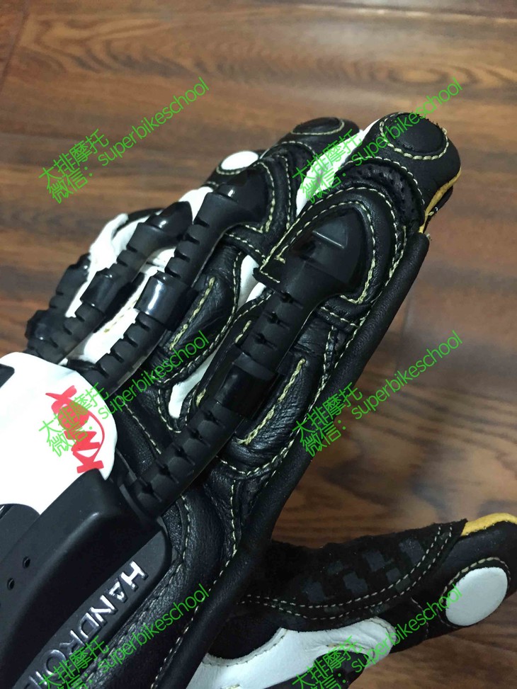 【现货】knox 外骨骼 旋钮松紧 袋鼠皮手套 短款