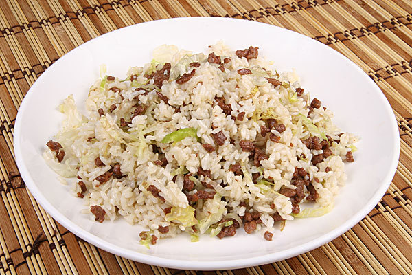 景谷风味小吃—小米辣牛肉炒饭