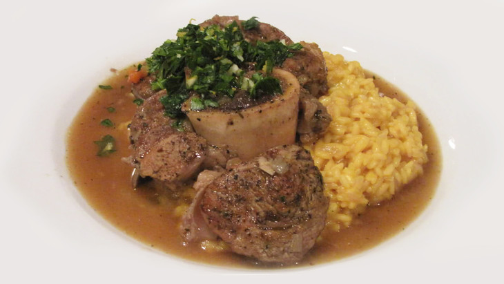 又可以是一道奢华的意大利米兰名菜