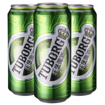 嘉士伯 乐堡啤酒12瓶整箱促销