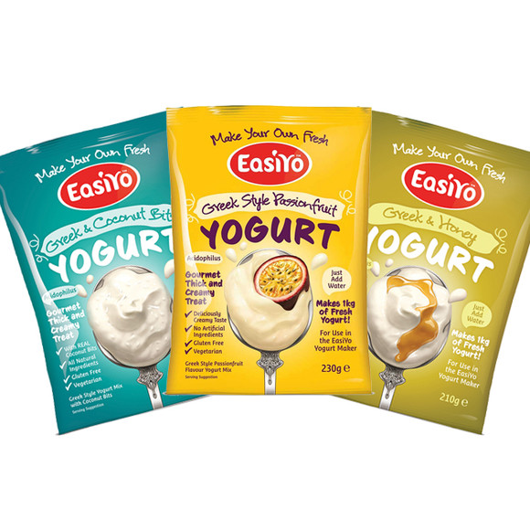 新西兰Easiyo易极优蜂蜜\/椰子\/百香果酸奶粉(地