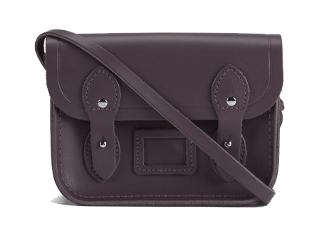 the cambridge satchel company tiny satchel 剑桥包暗酒红色 (复古