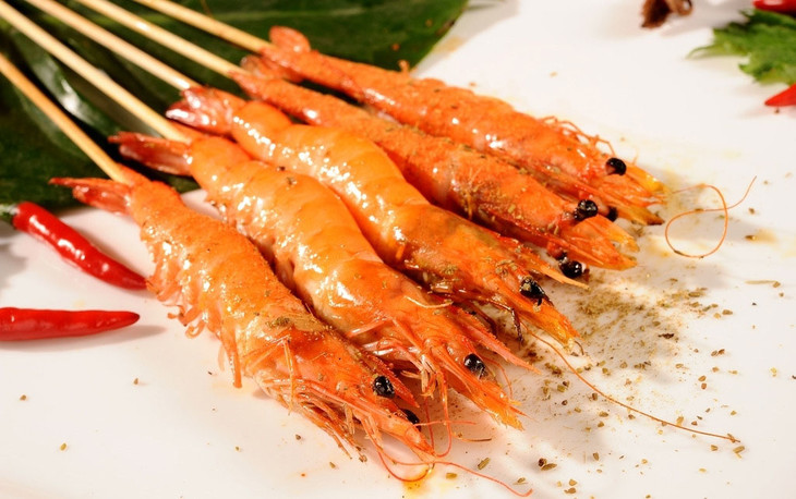 烤虾(只)