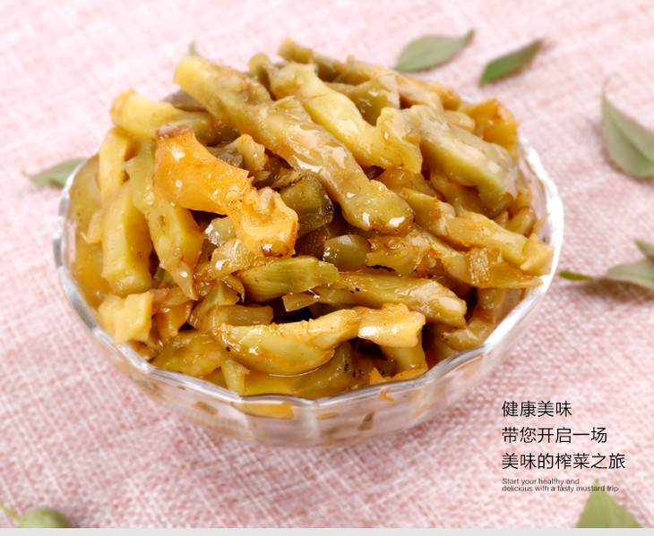 相思达傻妹妹榨菜丝120g