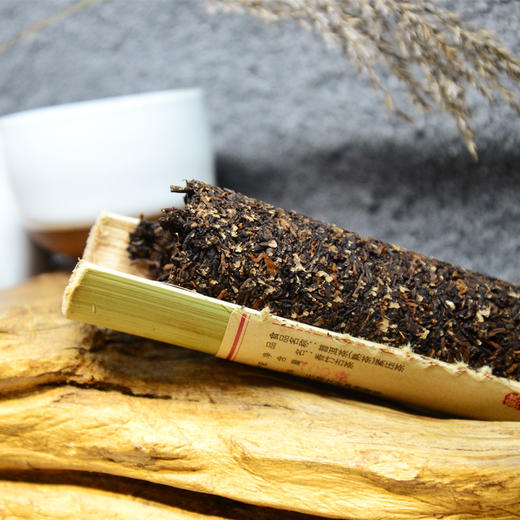 澜沧古茶 2014年香竹古茶(熟茶)