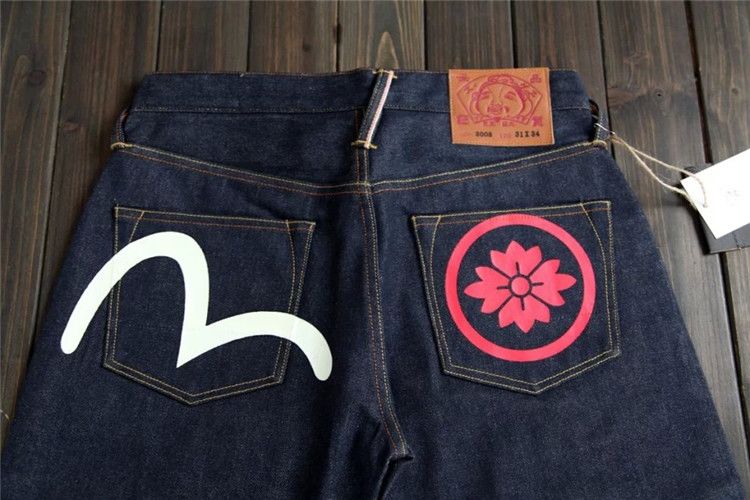 福神evisu 男款08直筒裤型 小m 赤耳原牛牛仔裤