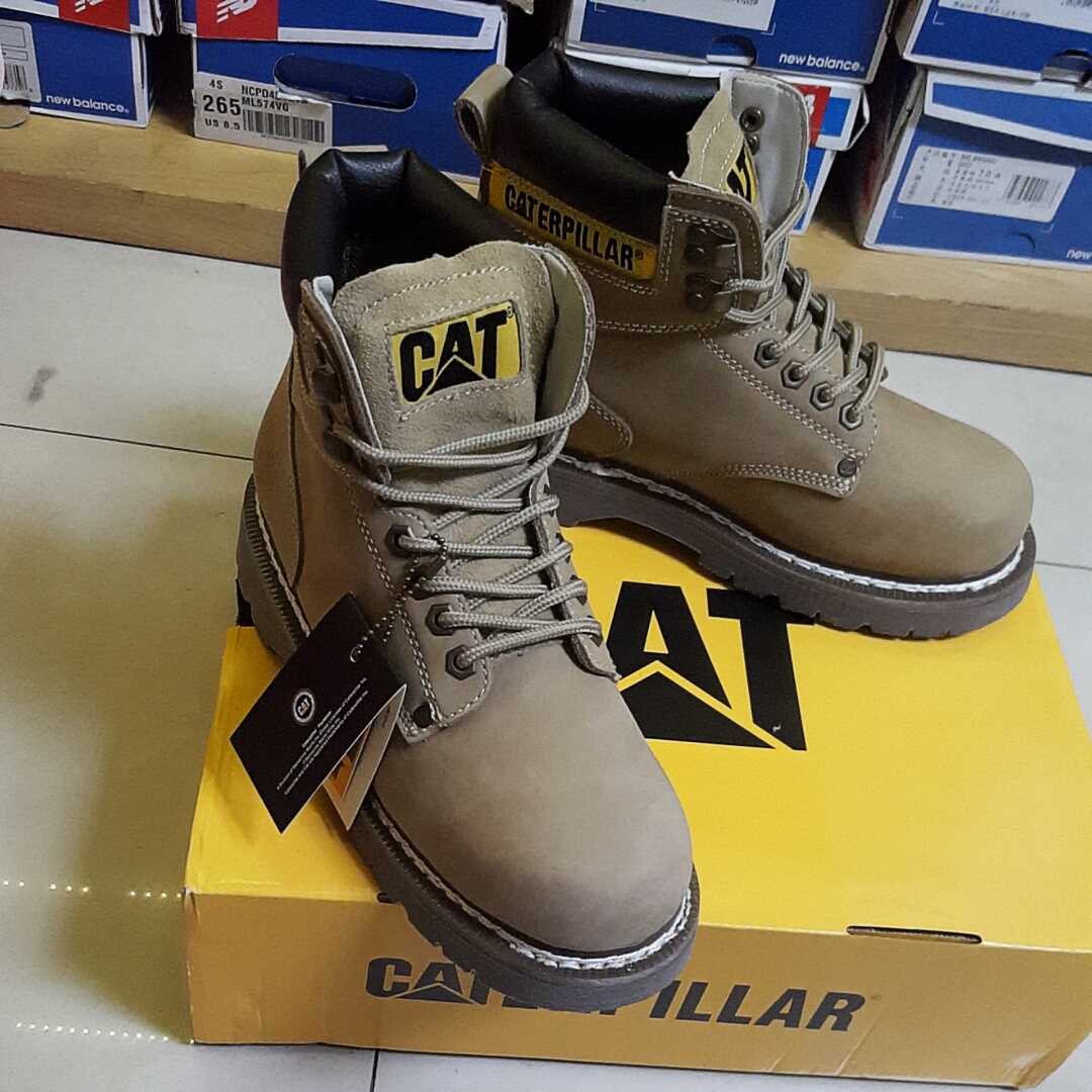 cat不是一只猫而是推土机经典款水晶底专柜正品男靴子工装鞋