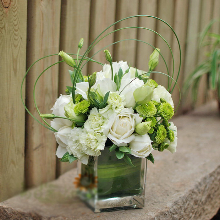 【小丑鲜花】方缸鲜花 会议桌花百态点缀等多种场合试用