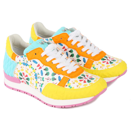 【l4k3】 g1alk001意大利进口都市休闲织物平底低帮运动鞋